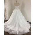 Trendy Elegant See Through Sparkling Pearls / Robe de mariée en strass